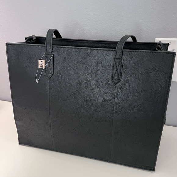 BEIS Bags Beis Large Work Tote Black Beis New Poshmark